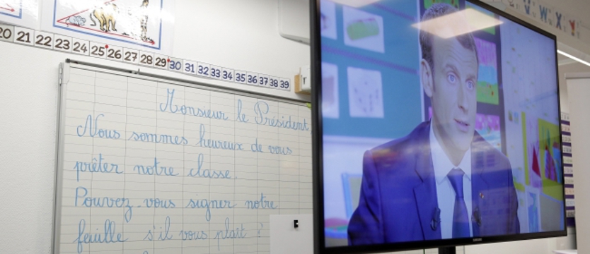 Macron: Mamy dowody na użycie broni chemicznej przez Asada