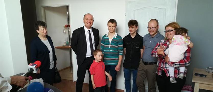 Duża rodzina na swoim