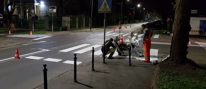Sezon na malowanie pasów
