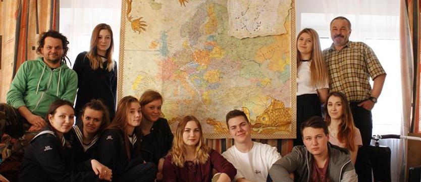 Mapa podróży króla Eryka