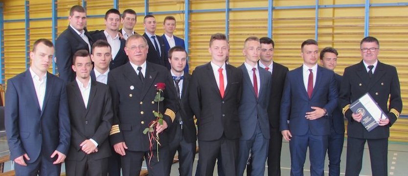 Pożegnanie absolwentów ZSM w Świnoujściu