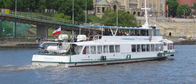 Odnowiona „Peene Queen” na wodzie