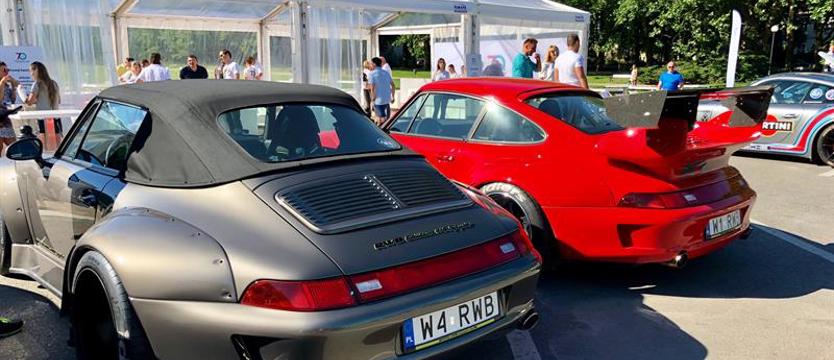 Porsche na Jasnych Błoniach