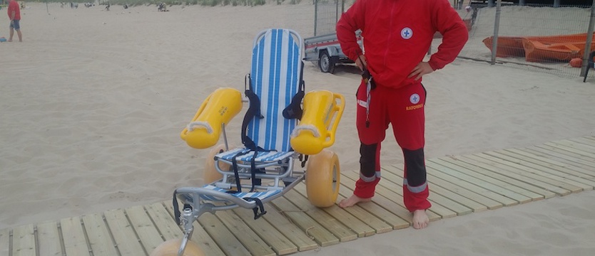 Docenione za jakość. Plaże w kolorze błękitu