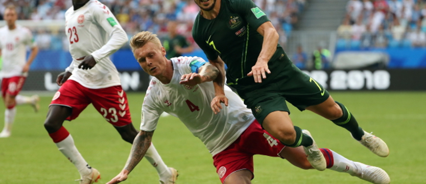MŚ 2018. Dania - Australia 1:1