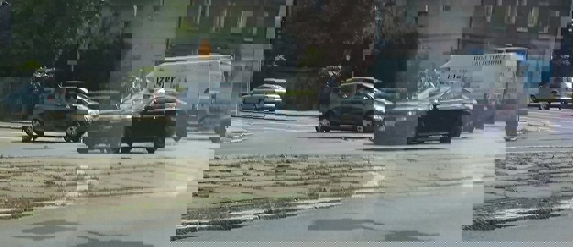 Wypadek na skrzyżowaniu