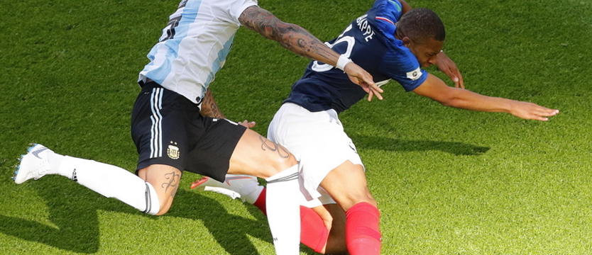 MŚ 2018. Francja - Argentyna 4:3