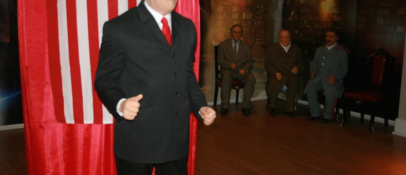 Prezydent Trump wita gości w Niechorzu