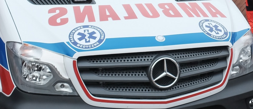 Wypadek na budowie drogi S6