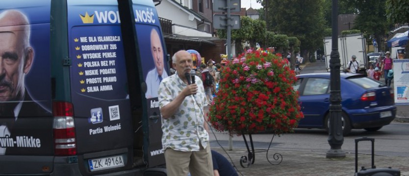 Korwin-Mikke na Wybrzeżu Rewalskim: zabrać 500 plus