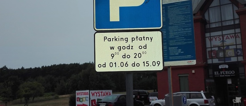 Niemiła niespodzianka za parkowanie