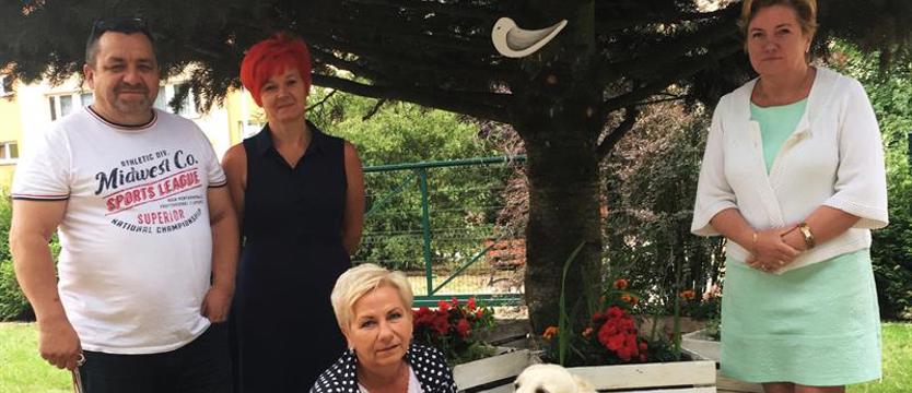 Dom seniorów rozświetlony kolorami