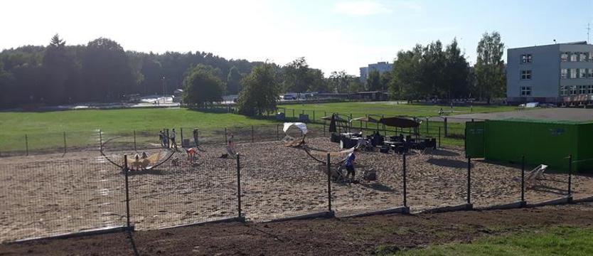 Taka plaża w Policach