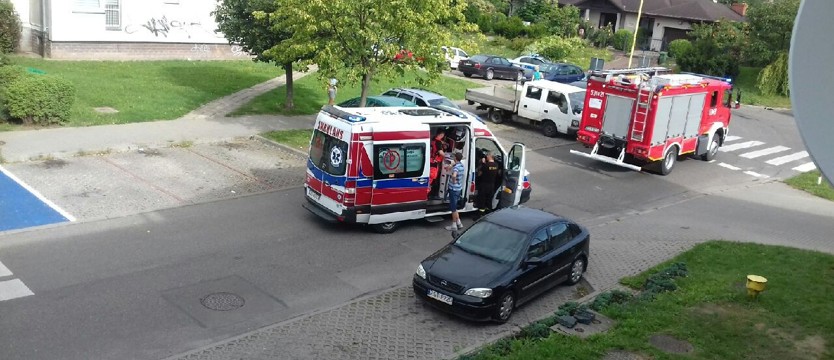 Kolizja na os. Pyrzyckim