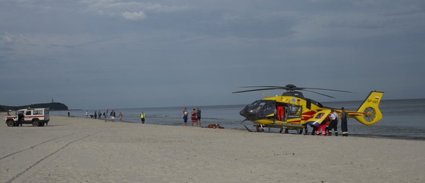Zasłabł w czasie nadmorskiego spaceru