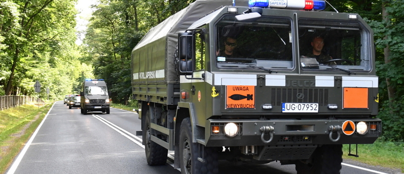 Bomby już wydobyte z Bałtyku; mieszkańcy Podczela mogą wracać do domów