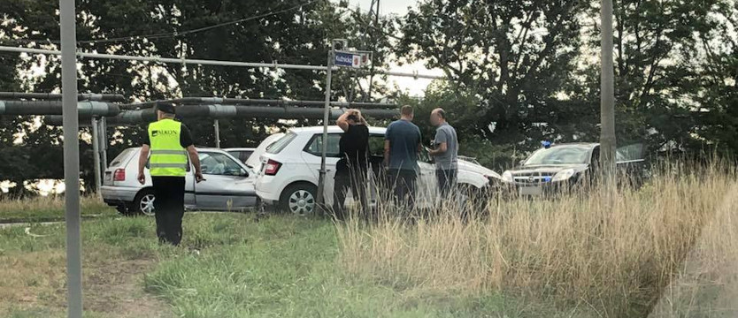 Wypadek pod Policami. Zderzyły się trzy auta