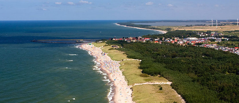 Dwoje dzieci poszukiwanych przy plaży w Darłówku