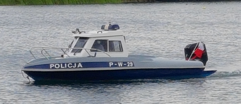 Policja na jeziorze