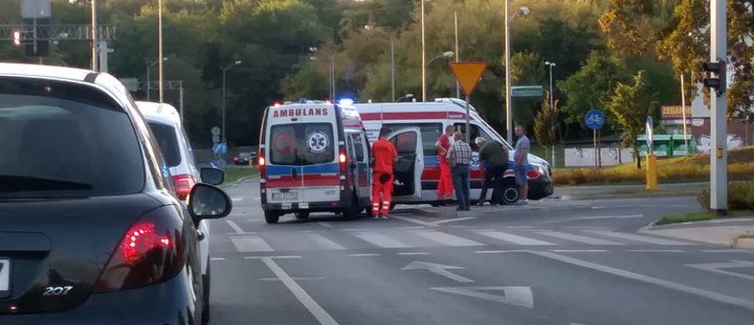 Zderzenie na skrzyżowaniu Chopina i Wszystkich Świętych