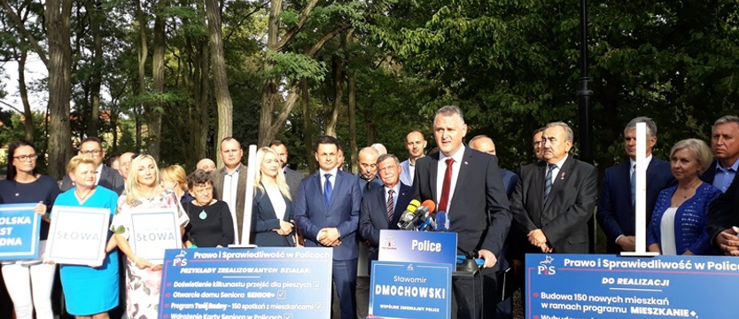 Kandydat PiS na burmistrza Polic