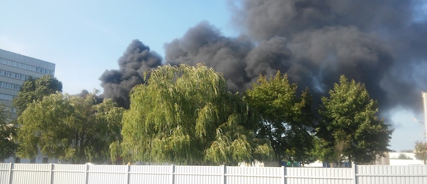 Oświadczenie po wielkim pożarze
