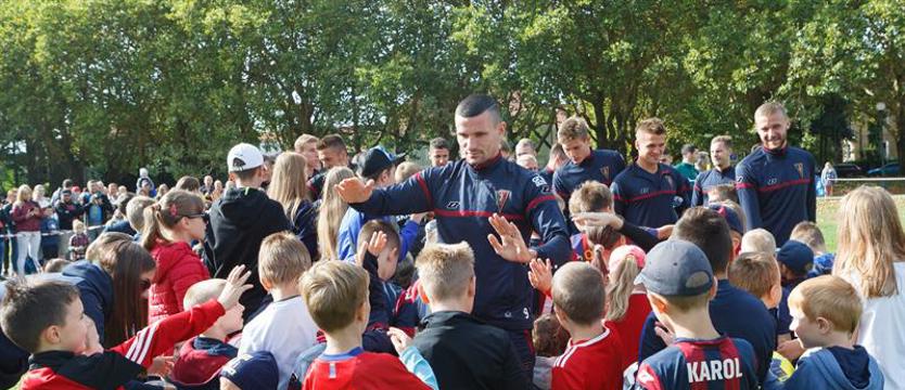 Trening z portowcami na Jasnych Błoniach