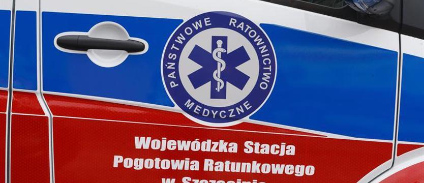 Potrącenie pieszego w al. Piastów
