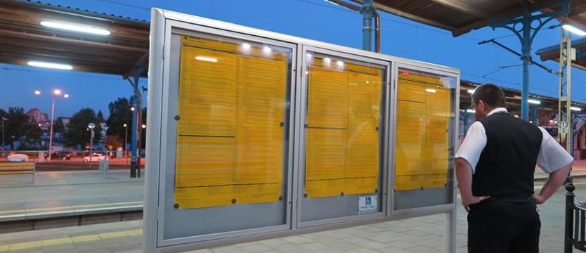 Ostatnia korekta rozkładu jazdy pociągów