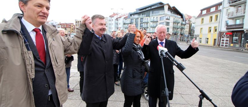 Liberadzki i Wieczorek w Świnoujściu. Namawiali do głosowania na SLD