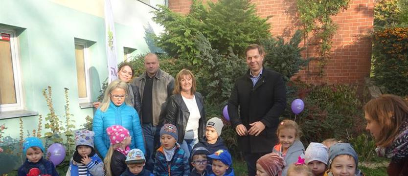 Maluchy w krokusowej akcji