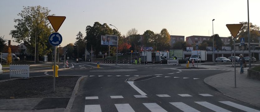 Otworzyli nowe rondo na prawobrzeżu