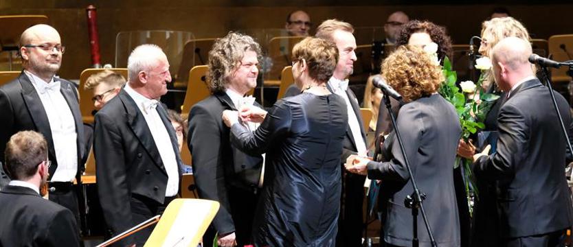 Świętowała orkiestra symfoniczna filharmonii
