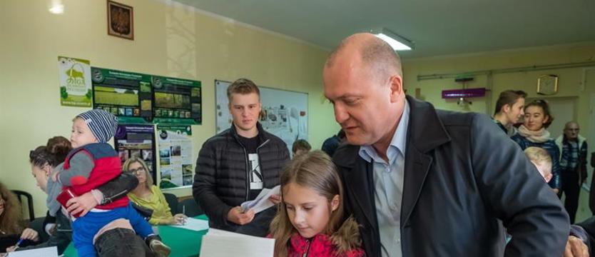 Prezydent Piotr Krzystek zagłosował