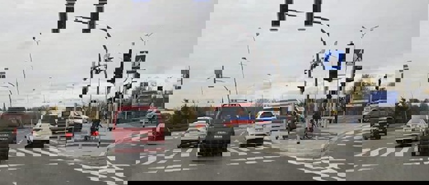 Osobowy z motocyklem