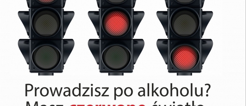Prowadzisz po alkoholu? Masz czerwone światło