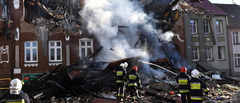 Śledztwo ws. pożaru kamienicy w Mieszkowicach