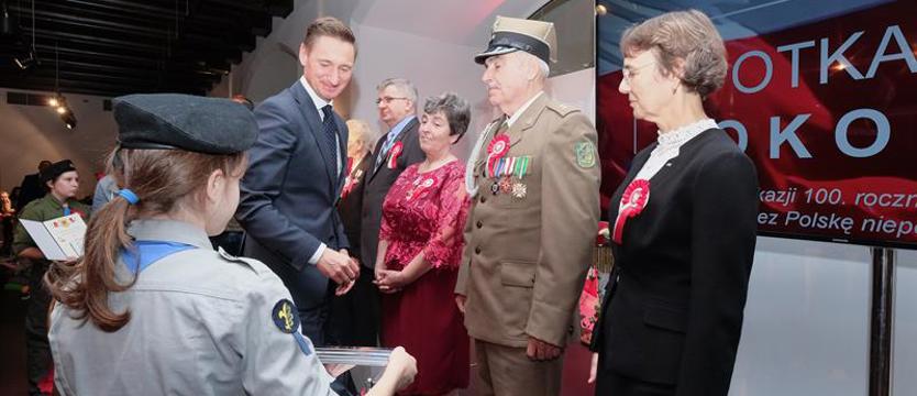 Marszałek uhonorował kombatantów