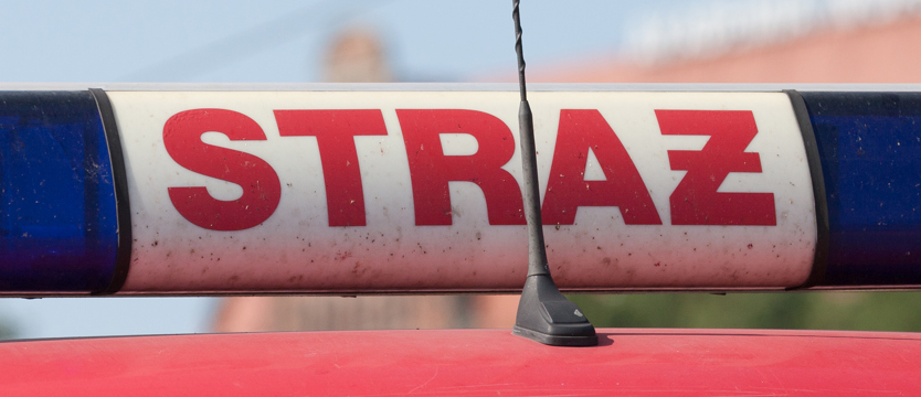 Wypadek strażackiego samochodu. Sprawdzają, czy kierowca był pijany