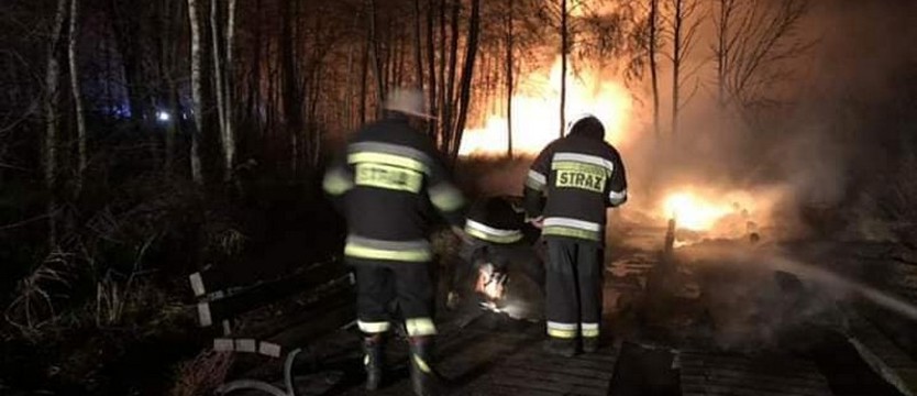 Zarzuty za podpalenie pomostów w Trzebieży