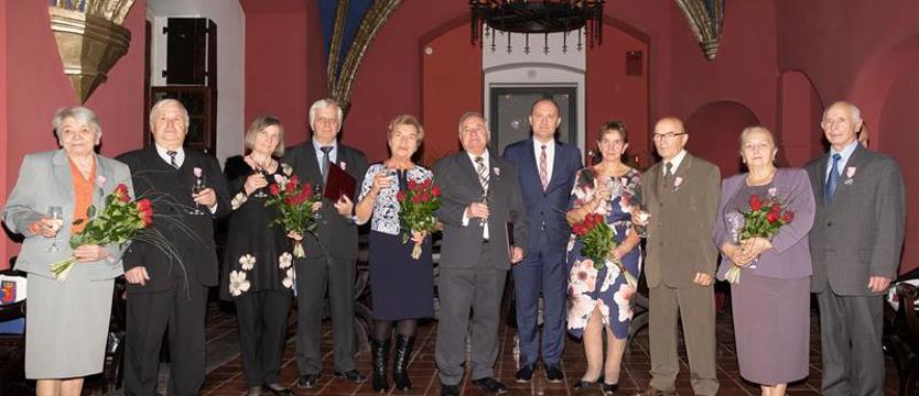 Medale na złote gody