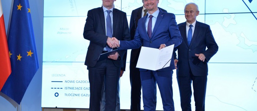 Dostawy gazu przez Baltic Pipe w 2022 roku