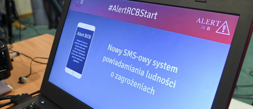 Alert RCB wchodzi w życie 12 grudnia