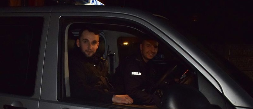 Gryficcy policjanci uratowali
