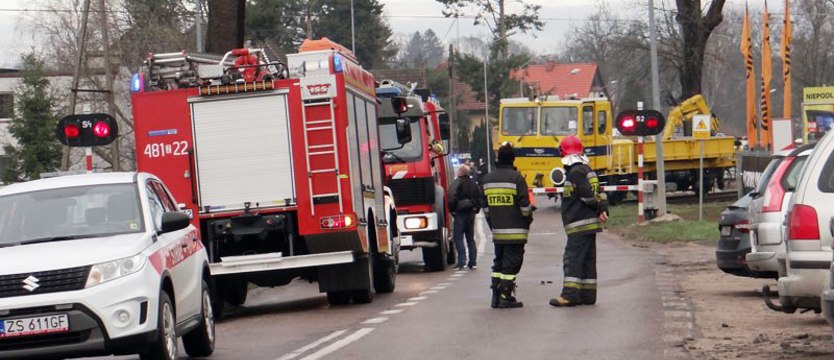 Chwile grozy po uszkodzeniu gazociągu