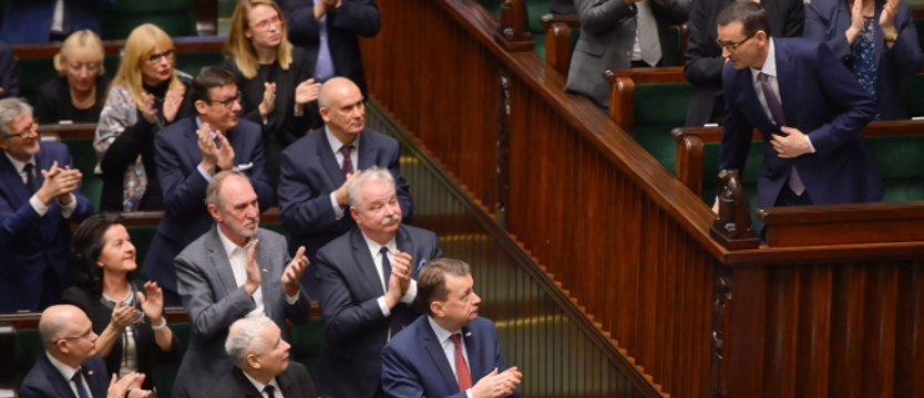 Rząd Morawieckiego z wotum zaufania