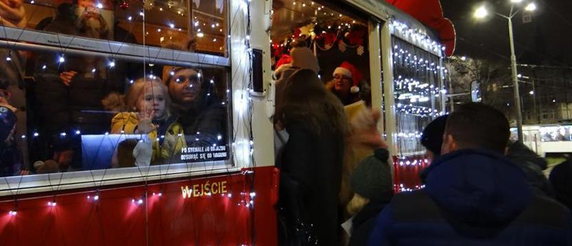 Przedostatni kurs mikołajowego tramwaju