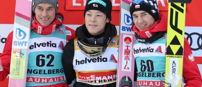 Skoki narciarskie. Żyła drugi, Stoch trzeci w Engelbergu, wygrał Kobayashi