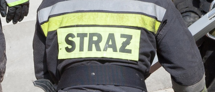 Płonie ośrodek w Radowie Wielkim