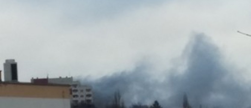 Pożar przy Hożej
